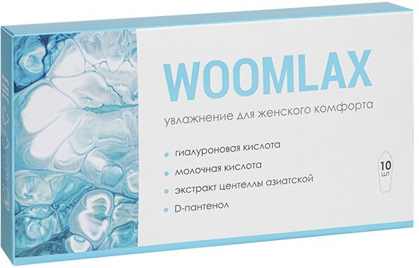 Крем тведый (фитосвечи) Woomlax для увлажнения, 15г (10шт по 1,5г)